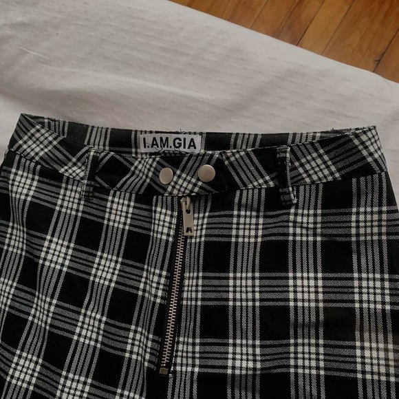 I.AM.GIA Plaid pants - Picture 2 of 3